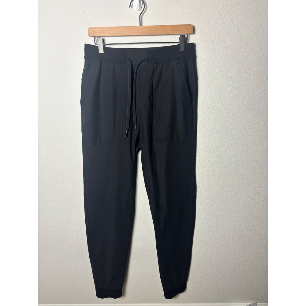 Lululemon ABC Jogger Tall 32 Black Mens Medium Warpstreme Tapered Pants